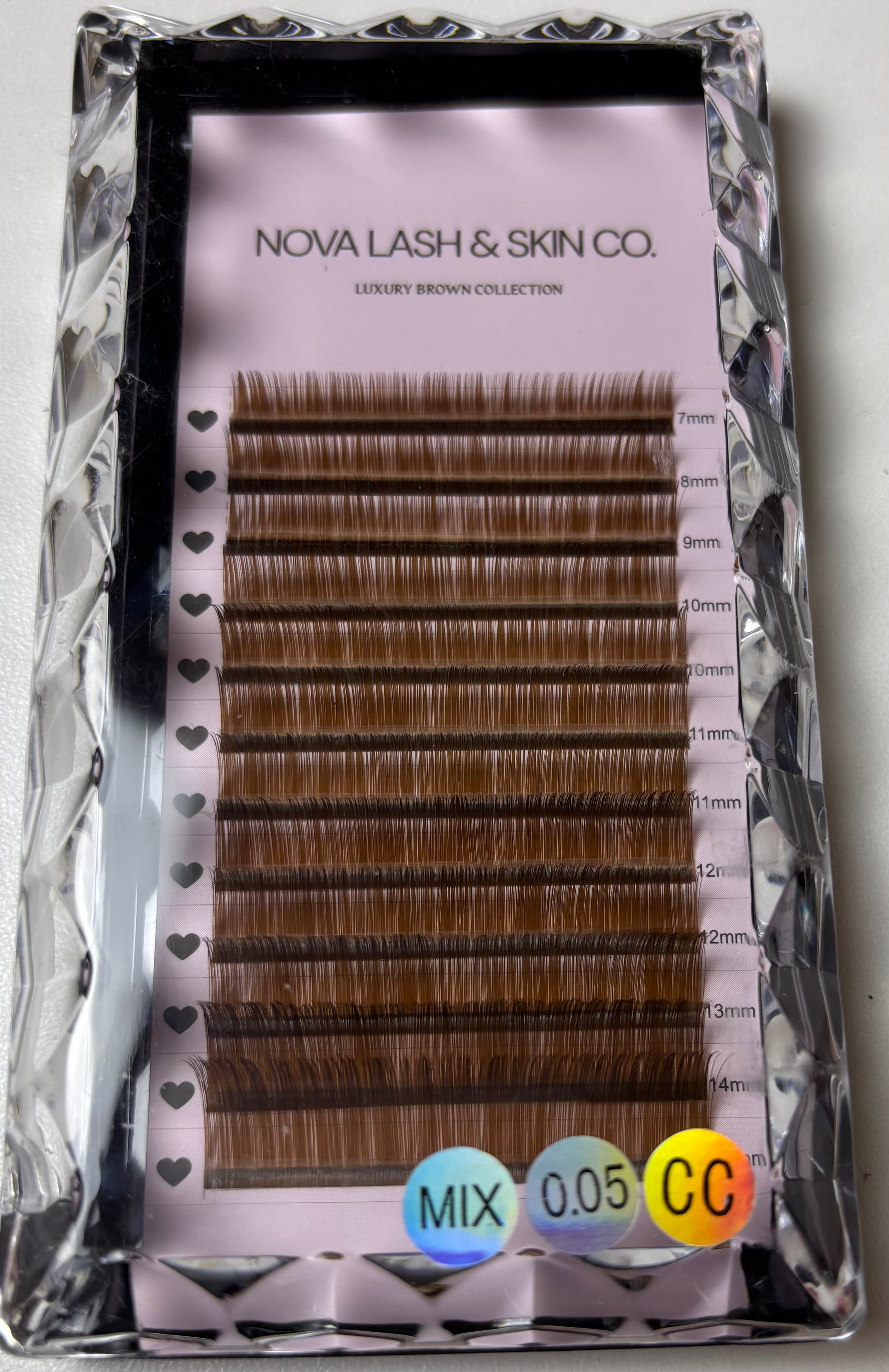 Brown Cocoa Cashmere 0.5 Mixed