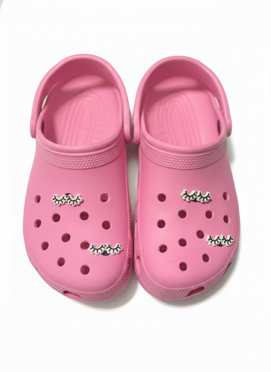 Eyelash Croc Jibbitz