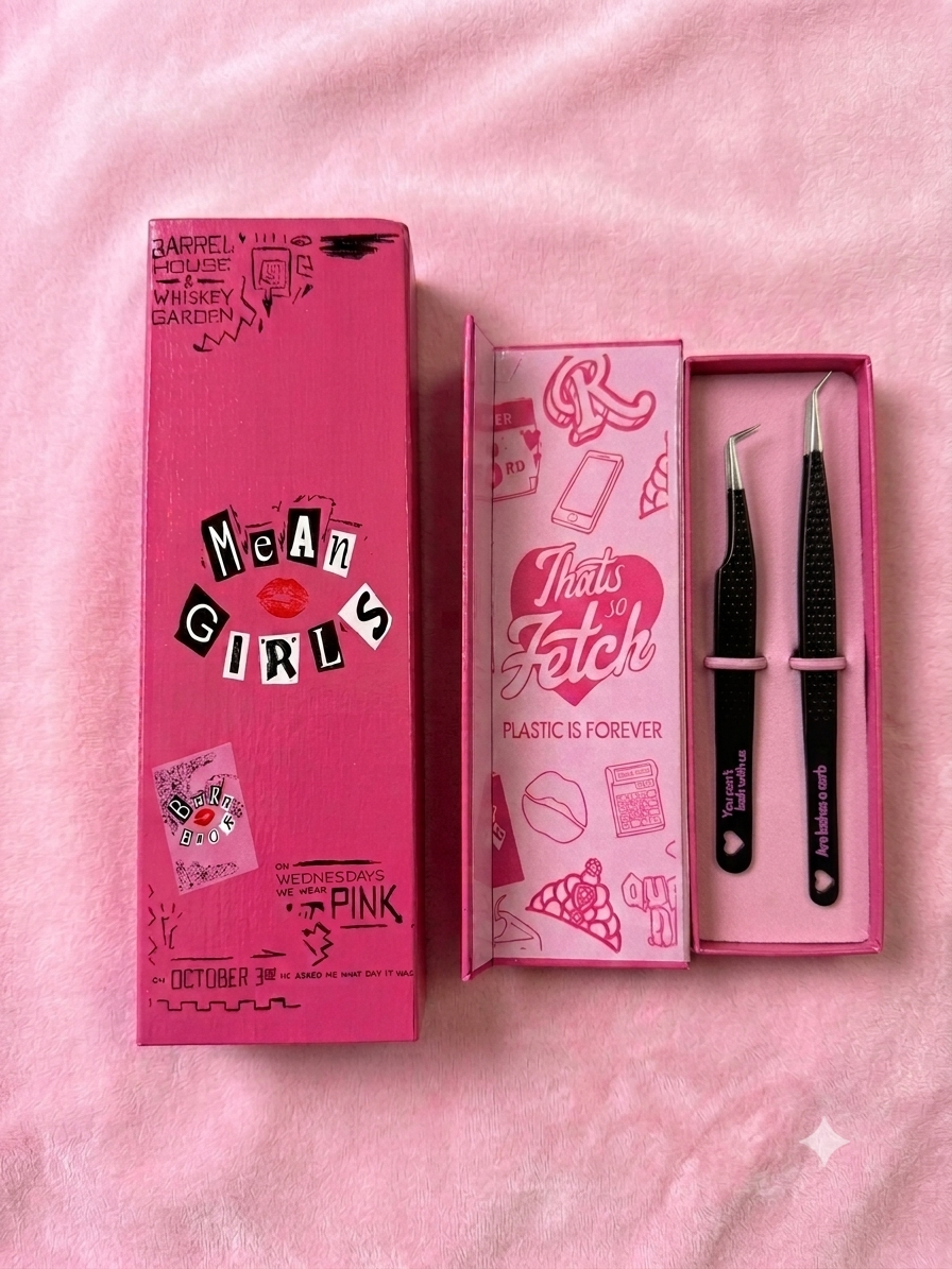 Limited Edition Mean Girls Black tweezer duo