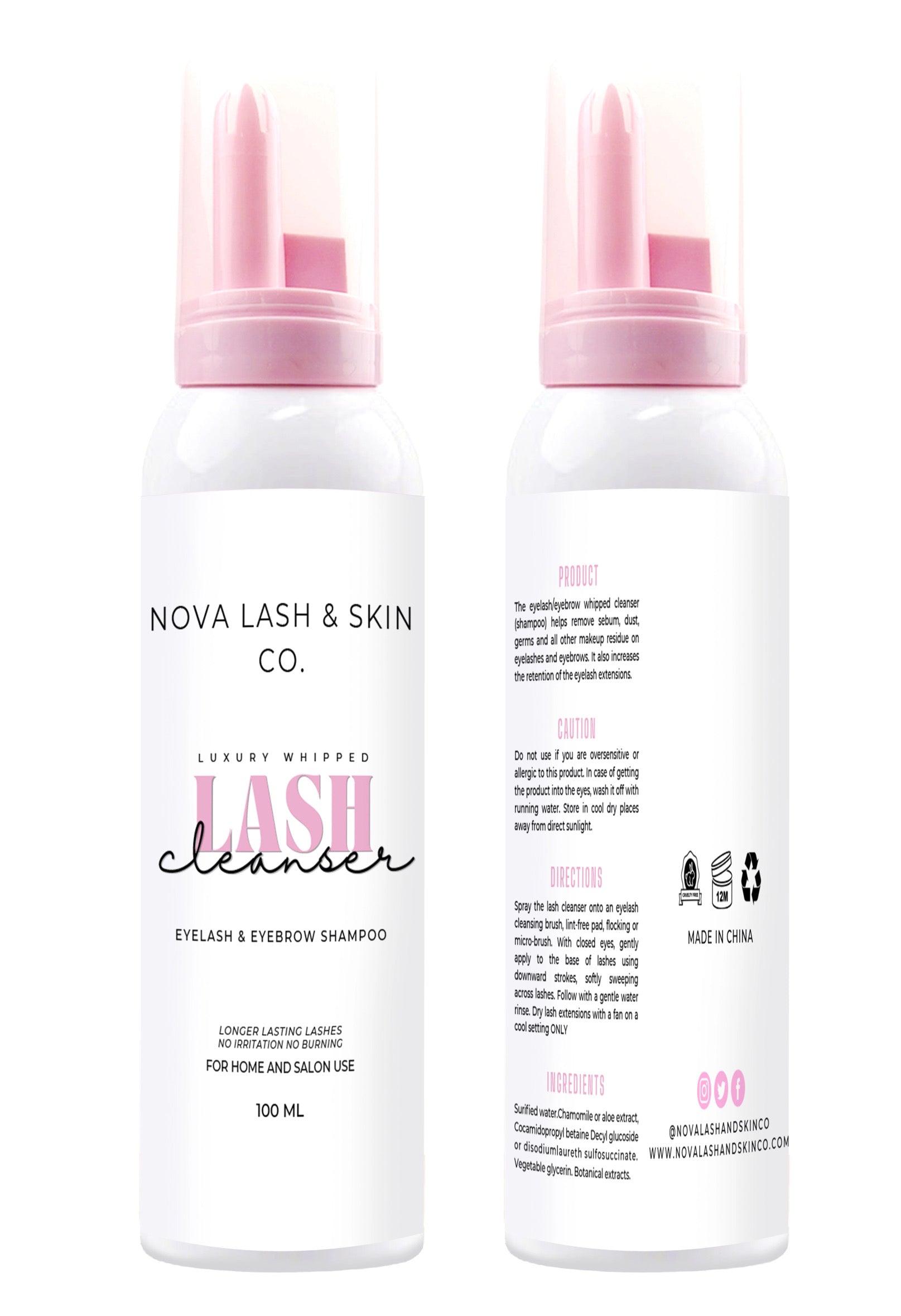 Whipped Lash Cleanser