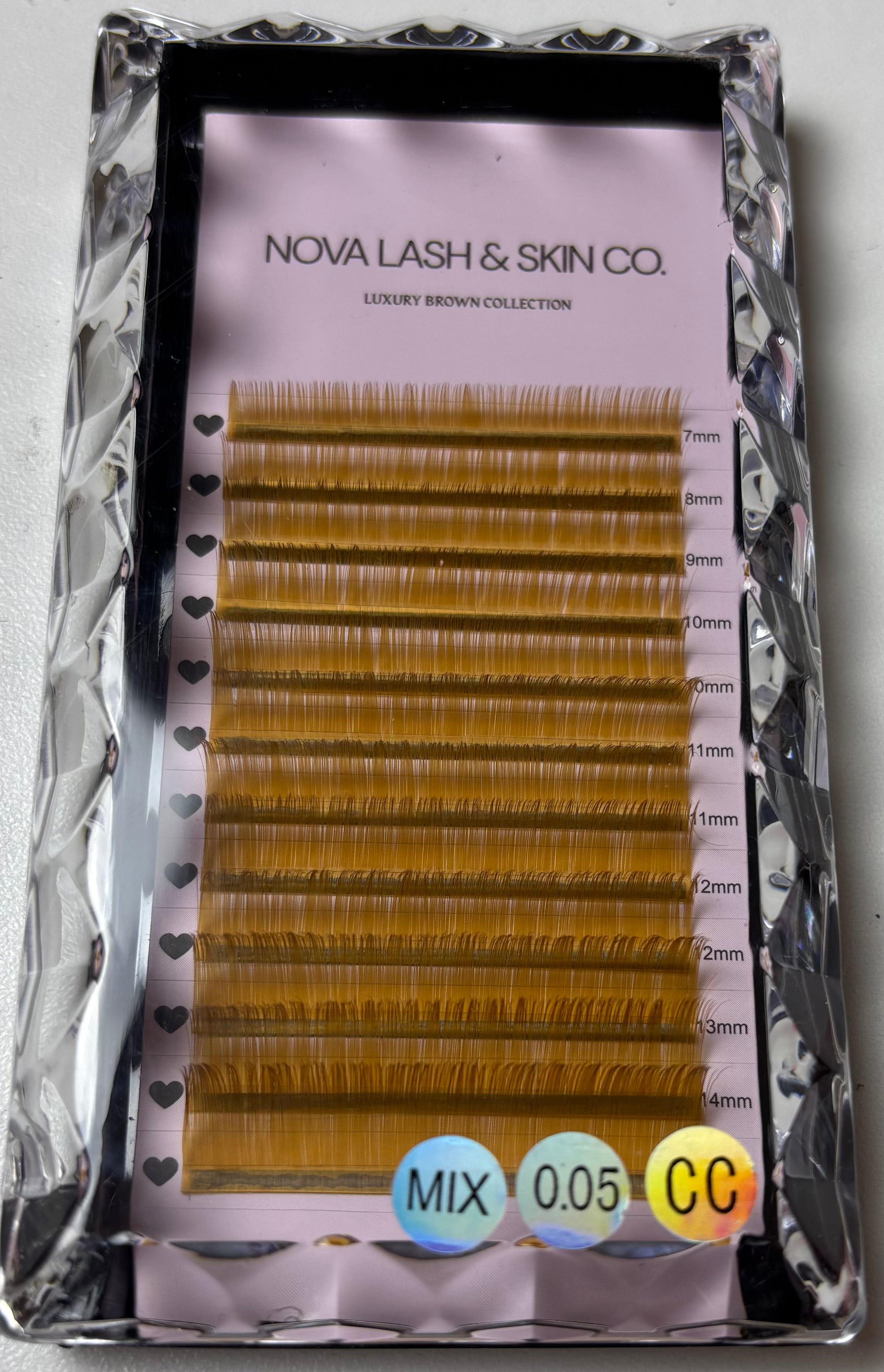 Brown Latte Cashmere 0.5 mixed