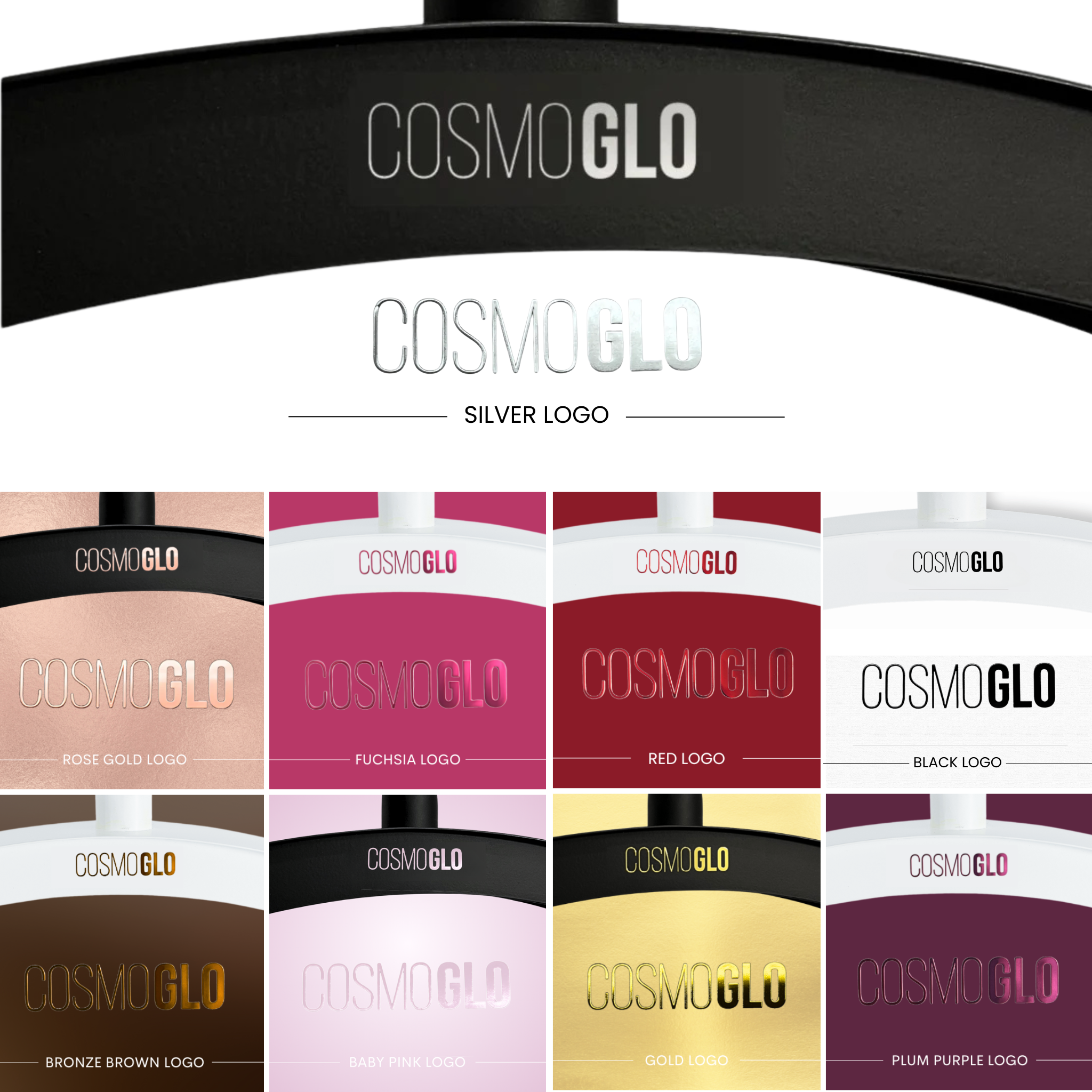 CosmoGlo Logo Decals (Set of 4)